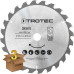 Диск пиляльний Trotec 190х20х2.2 HW24 Wood 24 зуба 6000 об/хв легована сталь карбід вольфраму 3 шт