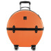 Валіза Semi Line T5675-3 Orange/Black об'єм 49 л 4 колеса кодований замок жорсткий корпус
