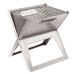 Гриль вугільний Bo-Camp Notebook/Fire Basket Compact Silver 1.38 кг легкий складний для дачі кемпінгу