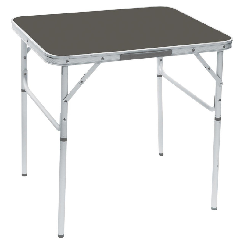 Стіл Bo-Camp 70x60 cm Grey регульована висота 30/70 см алюмінієва конструкція максимальне навантаження 25 кг