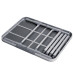 Стіл Bo-Camp 70x60 cm Grey регульована висота 30/70 см алюмінієва конструкція максимальне навантаження 25 кг