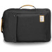 Сумка-рюкзак Semi Line 15 Black (L2002) 15 л з водовідштовхувального 600D Polyester для ноутбука до 15.6