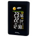 Метеостанция Technoline WS6447 Black електронная с ЖК дисплеем таймером подсветки и возможностью подключения 3 датчиков