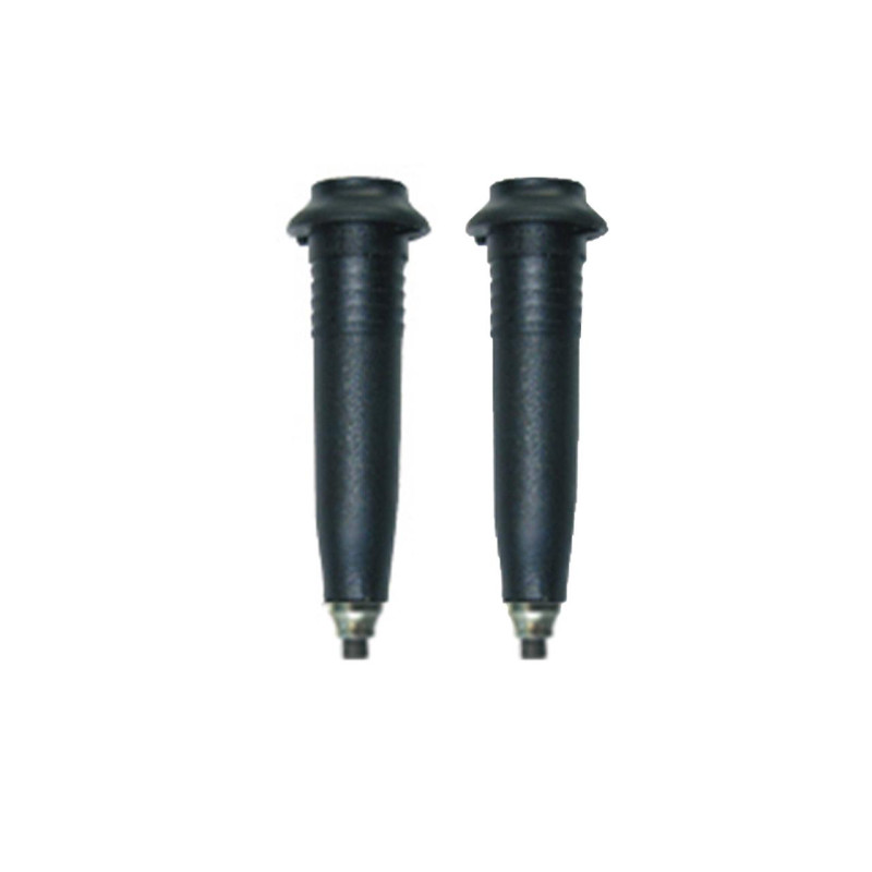 Наконечники Gabel Vario Fit+Carbide 05/15+08/15 чорний для треккинга и трейлраннинга диаметр 10 мм 2 шт.
