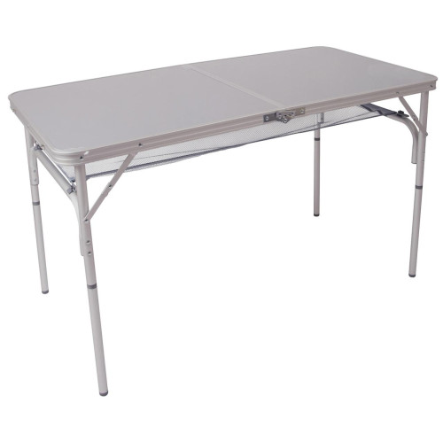 Стіл Bo-Camp Premium 120x60 см Grey термо- і вологостійка стільниця для кемпінгу регульовані телескопічні ніжки