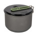 Каструля Bo-Camp Explorer Hard Anodized 1L Grey/Green анодований алюміній компактна легка вага для туризму