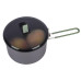 Каструля Bo-Camp Explorer Hard Anodized 1L Grey/Green анодований алюміній компактна легка вага для туризму