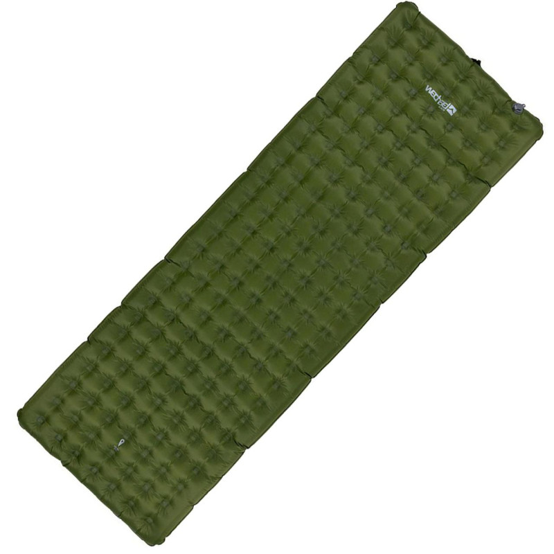 Надувний килимок Wechsel Glacio L 186x64x8 см TL Olive R-value 3.7 чотирисезонний з алюмінієвою термоізоляцією