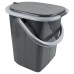 Біотуалет Bo-Camp Portable Toilet Square 20 Liters Grey компактний легкий максимум навантаження 80 кг об'єм 20 л