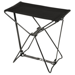 Стілець розкладний Bo-Camp Fishing Stool Compact чорний максимальне навантаження 100 кг вага 0.6 кг для риболовлі та кемпінгу Стілець розкладний Bo-Camp Fishing Stool Compact чорний максимальне навантаження 100 кг вага 0.6 кг для риболовлі та кемпінгу
