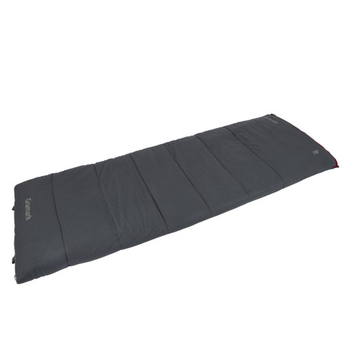 Спальний мішок Bo-Camp Gramark Cool/Warm Gold -8° Red/Grey чотирьохсезонний вага 2200 г компресійний чохол 200x80 см
