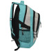 Рюкзак міський Semi Line 35 Turquoise/Grey (BSL117) об'єм 35 л водостійкий матеріал 600D Polyester PVC