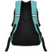 Рюкзак міський Semi Line 35 Turquoise/Grey (BSL117) об'єм 35 л водостійкий матеріал 600D Polyester PVC