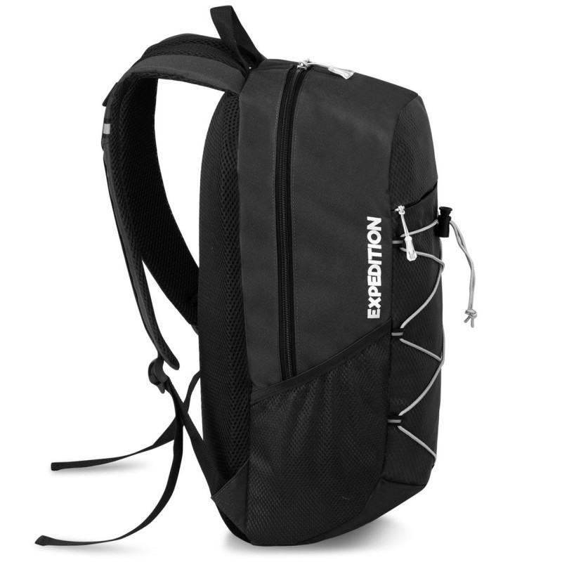 Рюкзак міський Semi Line 20 Grey/Black A3023-8 об'єм 20 л водонепроникний матеріал 600D Polyester PVC