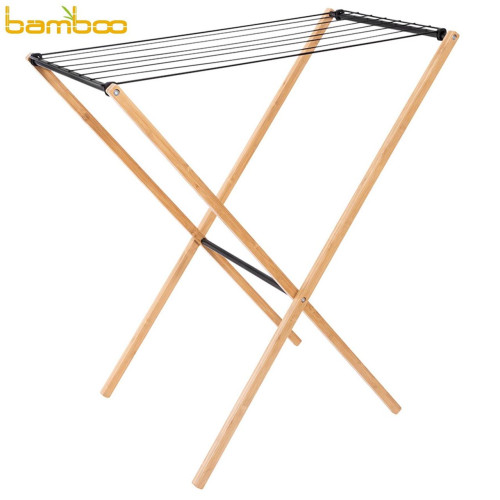 Сушарка для білизни Casa Si Bamboo Dryer S Braun бамбук сталь 6 м 7 кг компактна елегантна розкладна