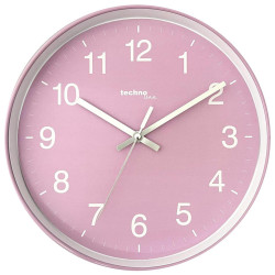 Годинник настінний Technoline WT7530 Pink безшумний кварцевий механізм діаметр 240 мм витончений дизайн Годинник настінний Technoline WT7530 Pink безшумний кварцевий механізм діаметр 240 мм витончений дизайн