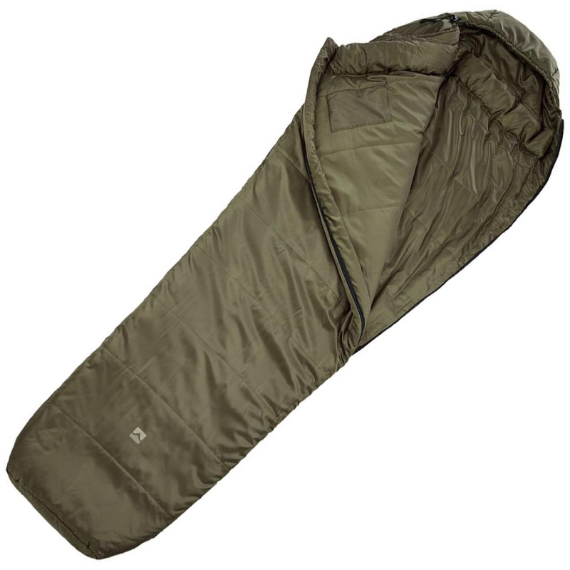 Спальний мішок Wechsel Wildfire 0° M TL Mud Green трисезонний для росту до 175 см вага 1140 г захист від холоду та вологи