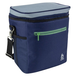 Термосумка Bo-Camp Cooler Bag 10 Blue об'єм 10 літрів матеріал Polyester Oxford 600D водонепроникна Термосумка Bo-Camp Cooler Bag 10 Blue об'єм 10 літрів матеріал Polyester Oxford 600D водонепроникна