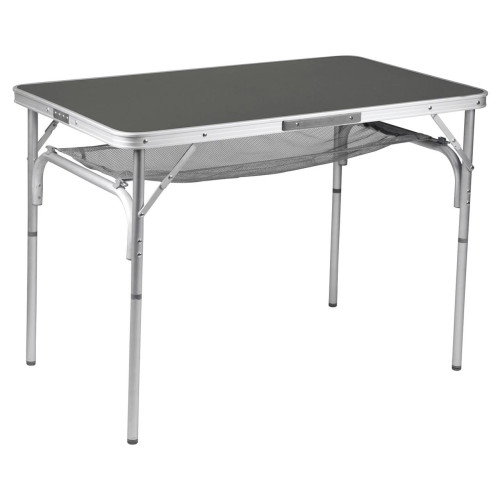 Стіл Bo-Camp 100x60 cm Grey максимальне навантаження 25 кг регульована висота 36/70 см легкий алюмінієвий каркас