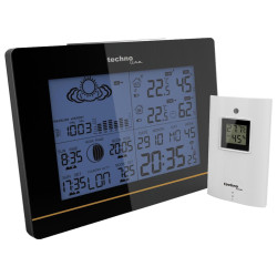 Метеостанція Technoline WS6750 Black бездротовий датчик максимальна точність прогнозування температури та вологості Метеостанція Technoline WS6750 Black бездротовий датчик максимальна точність прогнозування температури та вологості
