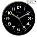 Годинник настінний Technoline WT7620 Black/Silver кварцовий безшумний механізм діаметр 240 мм світлонакопичувач