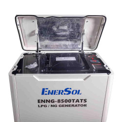 Генератор газовий EnerSol ENNG-8500TATS максимальна потужність 8.5 кВт трифазний об'єм двигуна 459 см³ шум 69 дБ Генератор газовий EnerSol ENNG-8500TATS максимальна потужність 8.5 кВт трифазний об'єм двигуна 459 см³ шум 69 дБ
