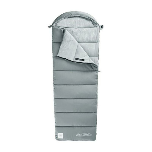 Спальник Naturehike M400 капюшон 1°C сірий 220x80 см вага 1.85 кг зберігання зимовий
