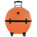 Валіза Semi Line T5675-2 Orange/Black об'єм 27 л на 4 колесах з кодовим замком і телескопічною ручкою