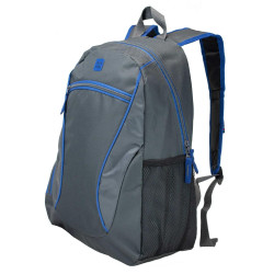 Рюкзак міський Semi Line 18 Grey/Blue Elements 18 л водостійкий 600D Polyester для спорту та повсякденного використання Рюкзак міський Semi Line 18 Grey/Blue Elements 18 л водостійкий 600D Polyester для спорту та повсякденного використання