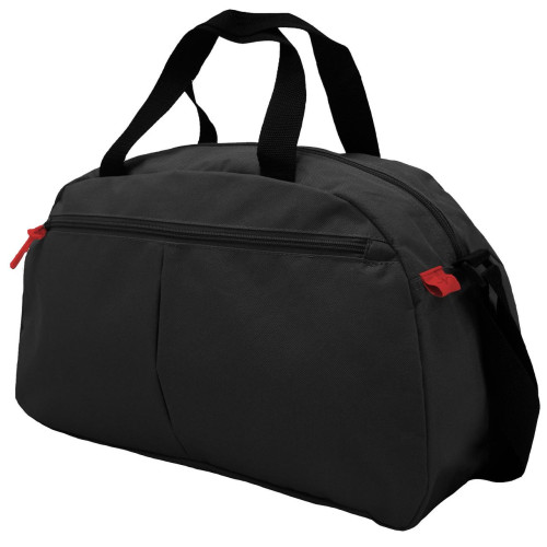 Сумка дорожня Semi Line A3050-1 об'єм 22 л чорна 600D Polyester з водостійким покриттям регульований ремінь 123 см