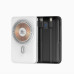 Power Bank Aspor A327 Magnetic Wireless 10000mAh 22.5W вбудовані кабелі чорний