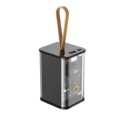 Power Bank Aspor A365 20000mAh 65W USB/Type-C графіт 2 порти швидка зарядка для ноутбуків Power Bank Aspor A365 20000mAh 65W USB/Type-C графіт 2 порти швидка зарядка для ноутбуків