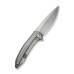Ніж складаний Weknife Acuminal WE23070-2 титан 6AL4V вага 127.2 г довжина 228.2 мм клинок Vanax 58-60 HRC