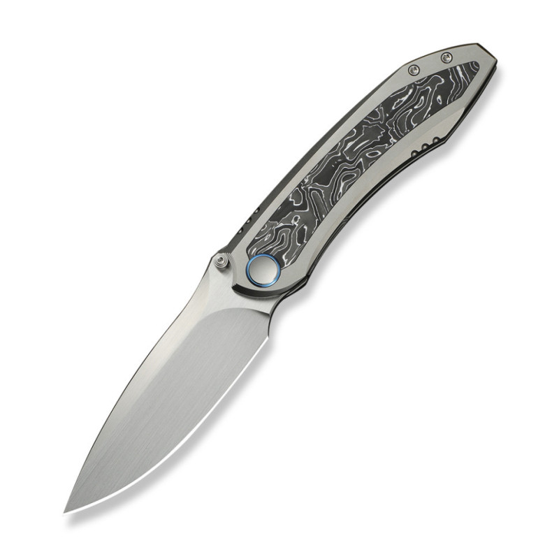 Складаний ніж Weknife Winsome WE23092-2 клинок 94.9 мм вага 134 г титанове руків'я 58-60 HRC