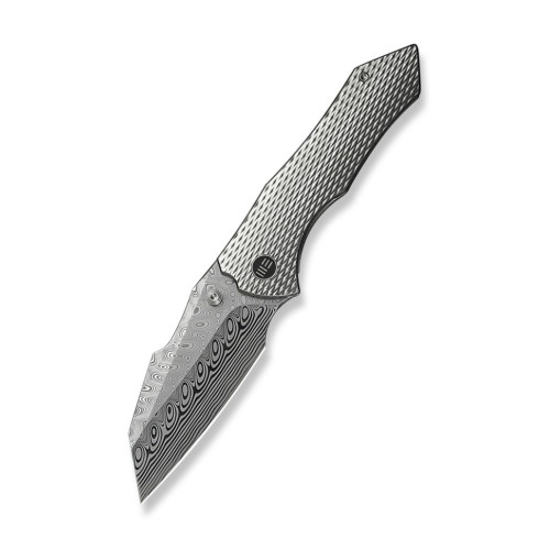 Складаний ніж Weknife High-Fin XL WE24010-DS1 дамаська сталь 207 мм Frame Lock 114.3 г