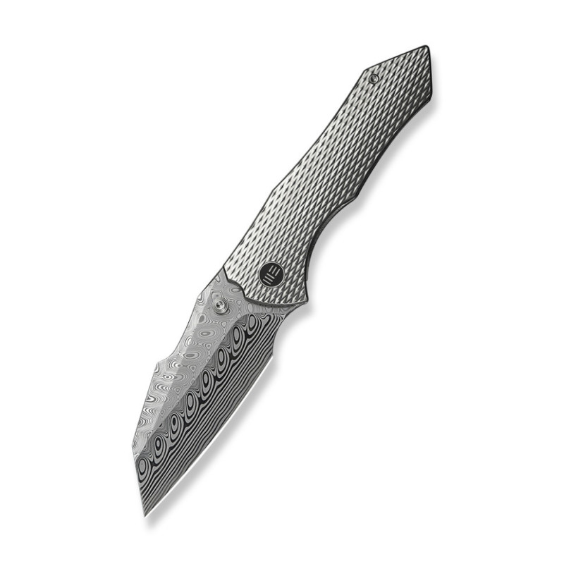 Складаний ніж Weknife High-Fin XL WE24010-DS1 дамаська сталь 207 мм Frame Lock 114.3 г