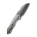 Складаний ніж Weknife High-Fin XL WE24010-DS1 дамаська сталь 207 мм Frame Lock 114.3 г