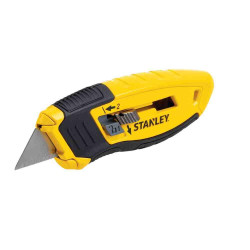 Ніж STANLEY STHT10432-0 Control-Grip 132 мм висувне лезо металевий корпус для оздоблювальних робіт Ніж STANLEY STHT10432-0 Control-Grip 132 мм висувне лезо металевий корпус для оздоблювальних робіт