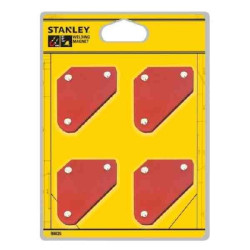 Комплект магнітних міні-кутників STANLEY 98026 кути 45° 90° 135° 4 штуки для точного зварювання Комплект магнітних міні-кутників STANLEY 98026 кути 45° 90° 135° 4 штуки для точного зварювання