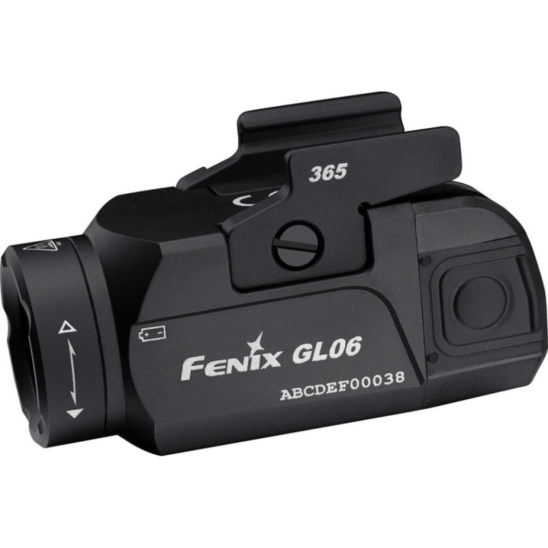 Ліхтар підствольний Fenix GL06-365 600 лм IPX7 вага 69.4 г анодований алюміній 5 років гарантії