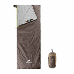 Спальник Naturehike Summer LW180 NH21MSD09 легкий 760 г для температури до 15 ° C p-p XL коричневий 205*85 см Спальник Naturehike Summer LW180 NH21MSD09 легкий 760 г для температури до 15 ° C p-p XL коричневий 205*85 см