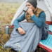 Спальник Naturehike Summer LW180 NH21MSD09 легкий 760 г для температури до 15 ° C p-p XL коричневий 205*85 см