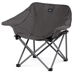 Стілець складаний Naturehike CNH23JU13002 графіт вага 2.5 кг розмір 80*53*66 см двошарова тканина Оксфорд 600D Стілець складаний Naturehike CNH23JU13002 графіт вага 2.5 кг розмір 80*53*66 см двошарова тканина Оксфорд 600D
