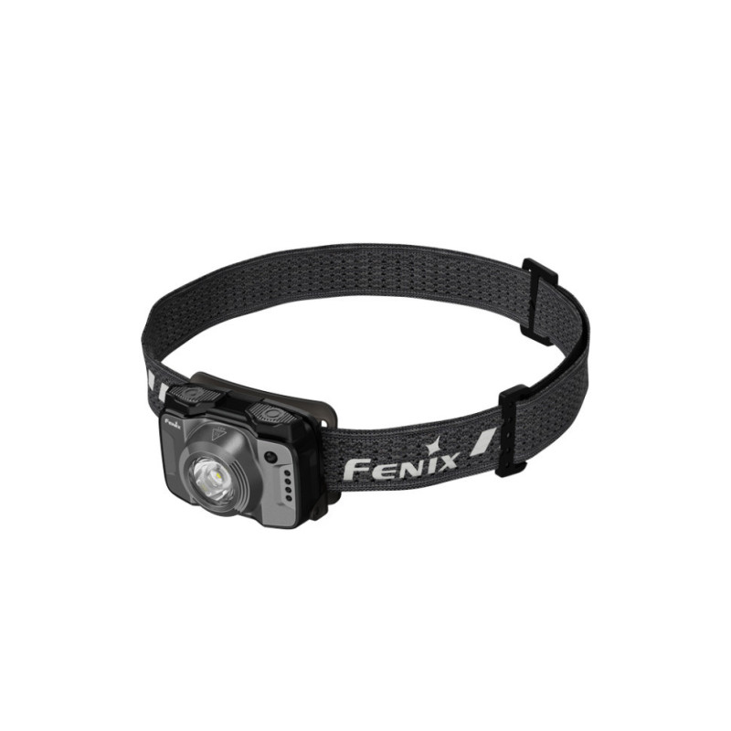Налобний ліхтар Fenix HL12R V2.0 сірий 500 лм 6 режимів USB Type-C вага 72.5 г вологостійкий IP66