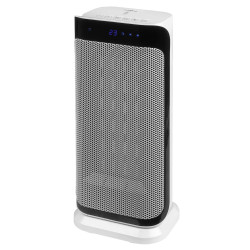 Тепловентилятор керамічний Bo-Camp Heater Ceramic Ventilation 2000 Вт 3 режими пульт ДУ білий чорний Тепловентилятор керамічний Bo-Camp Heater Ceramic Ventilation 2000 Вт 3 режими пульт ДУ білий чорний