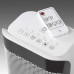 Тепловентилятор керамічний Bo-Camp Heater Ceramic Ventilation 2000 Вт 3 режими пульт ДУ білий чорний