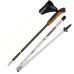 Палиці для скандинавської ходьби Gabel Nordic Revo Alu Carbon легкі телескопічні 220 г 3 секції діаметр 14/16 мм