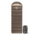 Спальник Naturehike U150 NH20MSD07 правий коричневий 1.3 кг 190 см комфортна температура 11°C