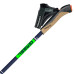 Палиці для скандинавської ходьби Gabel Stretch Carbon Lime ультралегкі 169 г телескопічні 130 см