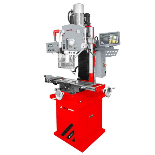Фрезерний верстат Holzmann ZX 7045 PRO 400V 1.5 кВт 3-осьовий цифровий дисплей DRO автоматичне регулювання висоти